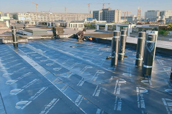 北京办公楼屋面防水施工案例